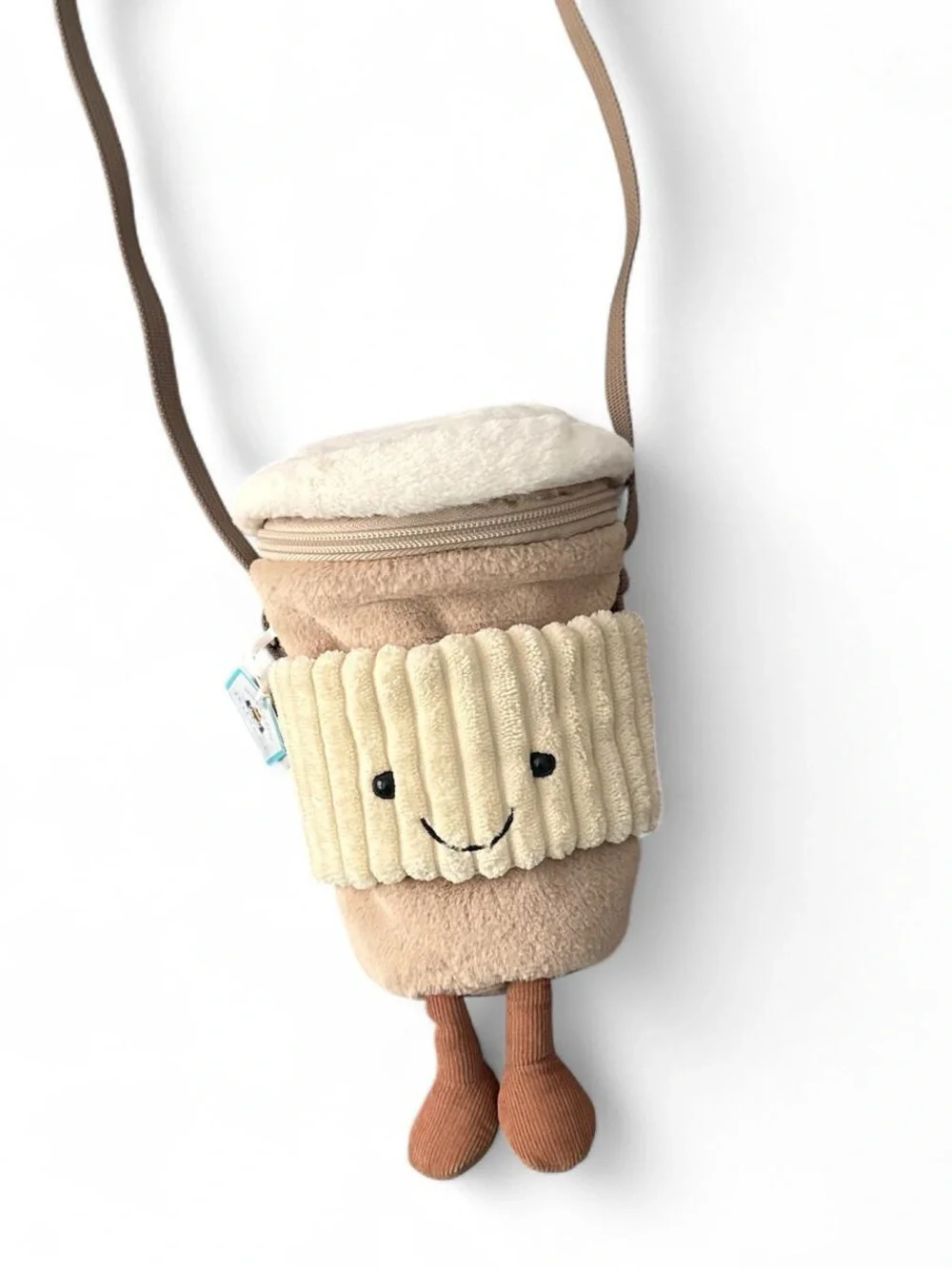 Jellycat coffee to go bag
